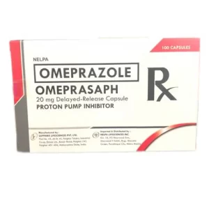 OMEPRAZOLE   CAPS 20MG 100'S