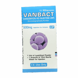 VANCOMYCIN 500MG  INJ. (VANBACT)