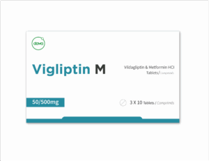 VIGLIPTIN M 500MG TABS 30'S