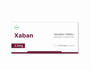 XABAN 2.5MG TABS 10'S