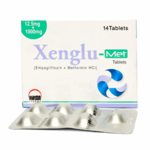 XENGLU-MET 12.5MG+1000MG TABS 14'S
