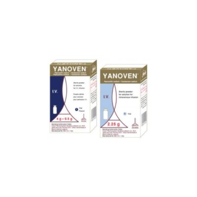 YANOVEN (PIPERACILLIN+TAZOBACT) 4.5GM INJ