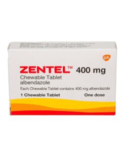 ZENTEL TABS 400MG 1'S
