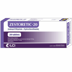 ZESTORETIC TABS 20MG 28'S