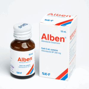 ALBEN (ALBENDAZOLE) SUSP 200MG 10ML