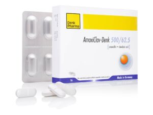AMOXICLAV   DENK 500/62.5MG TABS 16'S