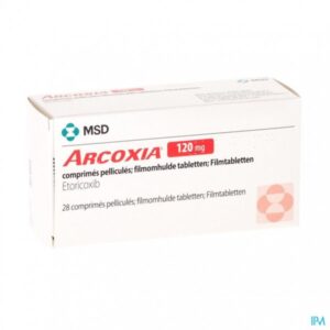 ARCOXIA TABS 120MG 28'S