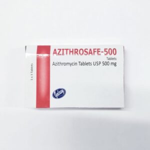 AZITHROMYCIN   (AZITHROSAFE) 500MG 3'S