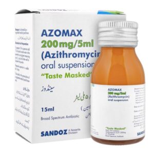 AZITHROMYCIN   (VAMAX) SUSP 200MG/15ML