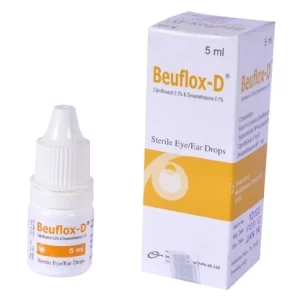 BEUFLOX D  EYE/EAR DROPS 5ML