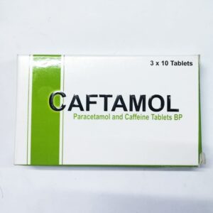 CAFTAMOL (PARACETAMOL+CAFFEINE) 565MG TABS 30'S