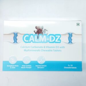 CALM-DZ CHEWABLE TABLETS 30'S