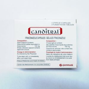 CANDITRAL CAPS 100MG 12'S