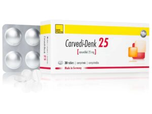 CARVEDIDENK 25MG TABS 30S