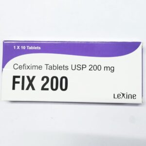 CEFIXIME   200MG TABS 10'S