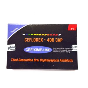 CEFLOREX 400MG CAPS 5'S