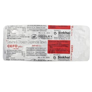 CEFO L 100MG TABS 10'S