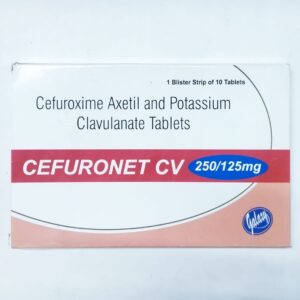 CEFUROXIME (CEFURONET) CV 375 TABS 10’S