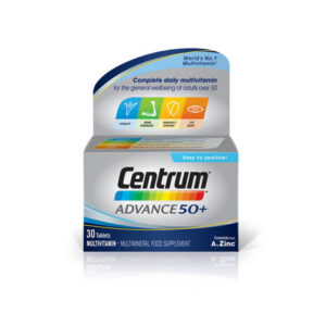 CENTRUM ADVANCE 50+ TABS 30'S
