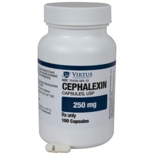 CEPHALEXIN   250MG CAPS 100'S