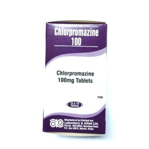CHLORPROMAZINE TABS 100MG 100'S (LAB & ALLIED