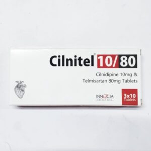 CILNITEL 10/80 TABS 30'S