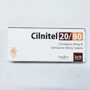 CILNITEL 20/80 TABLETS, 30'S