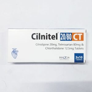 CILNITEL 20/80CT TABLETS, 30'S