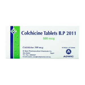 COLCHICINE TABS 500MCG 100'S