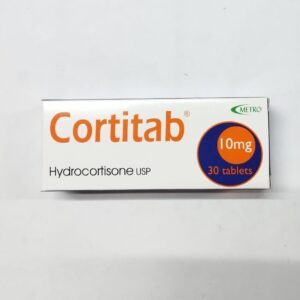 HYDROCORTISONE TABS 10MG 30'S  (METRO)