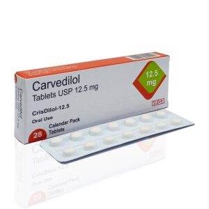 CARVETROL 12.5MG (CARVIDELOL USP) TABLETS 30'S