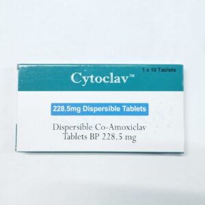 AMOXICLAV  (CYTOCLAV) 228.5 DT TABS 10'S