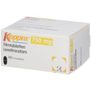 KEPPRA TABS 750MG 60'S