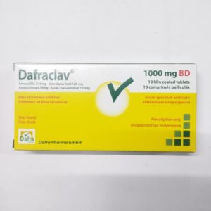 DAFRACLAV 1000MG TAB 10'S