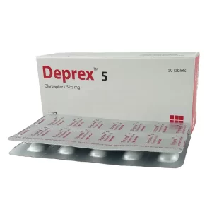OLANZAPINE (DEPREX) 5MG 100'S(ACE PHARM