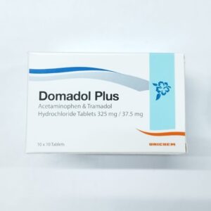 TRAMADOL +ACETAMINOPHEN (DOMADOL PLUS) TABS 100'S