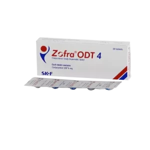 ZOFRA TABS 4MG ODT 20'S