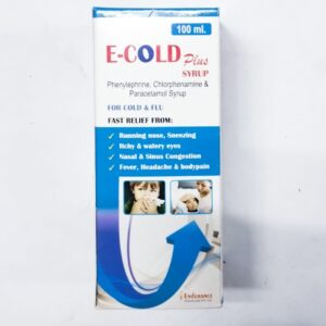 E-COLD PLUS SYRUP 100ML