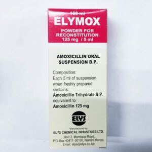 AMOXYCILLIN  (ELYMOX ) SYRUP 100ML