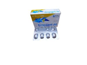 EMPIGET-M TABS 12.5MG+500MG 28'S