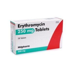 ERYTHROMYCIN  250MG TABS 100'S