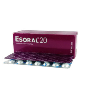 ESOMEPRAZOLE   (ESORAL) 20MG TABS 20'S
