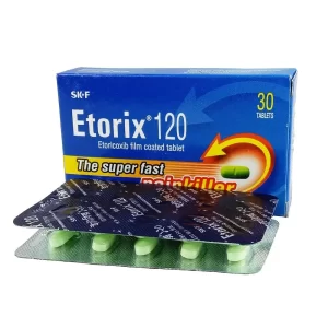 ETORIX (ETORICOXIB) 120MG TAB 20'S