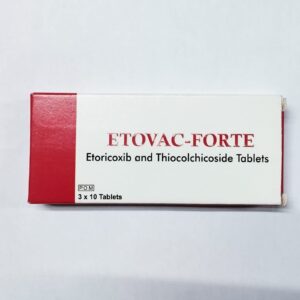 ETOVAC FORTE (ETORICOXIB & THIOCHOLCHICO)TABS 30'S
