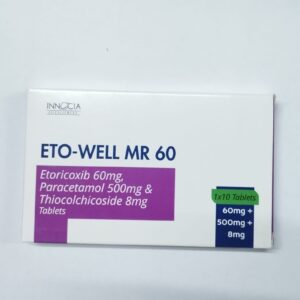 ETORICOXIB (ETO-WELL MR ) 60 MG TABS 10’S