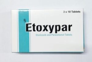 ETOXYPAR (ETORICOXIB+PARACETAMOL) 385MG TABS 30'S