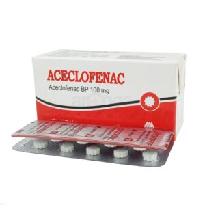 ACECLOFENAC  100MG TABS 100'S