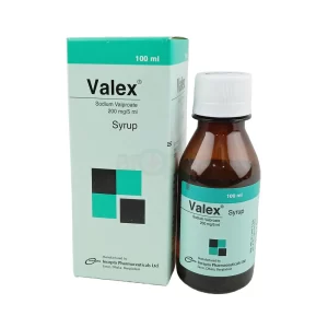 VALEX 200MG/5MG SYRUP 100ML