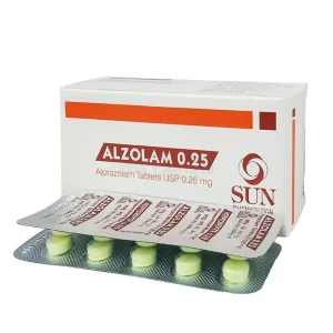 ALZOLAM 0.25MG 100'S (SUN)