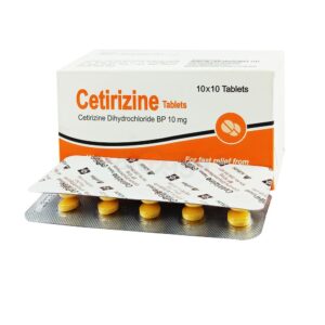 CETRIZINE (CETRISWIFT) 10MG TABS 50’S